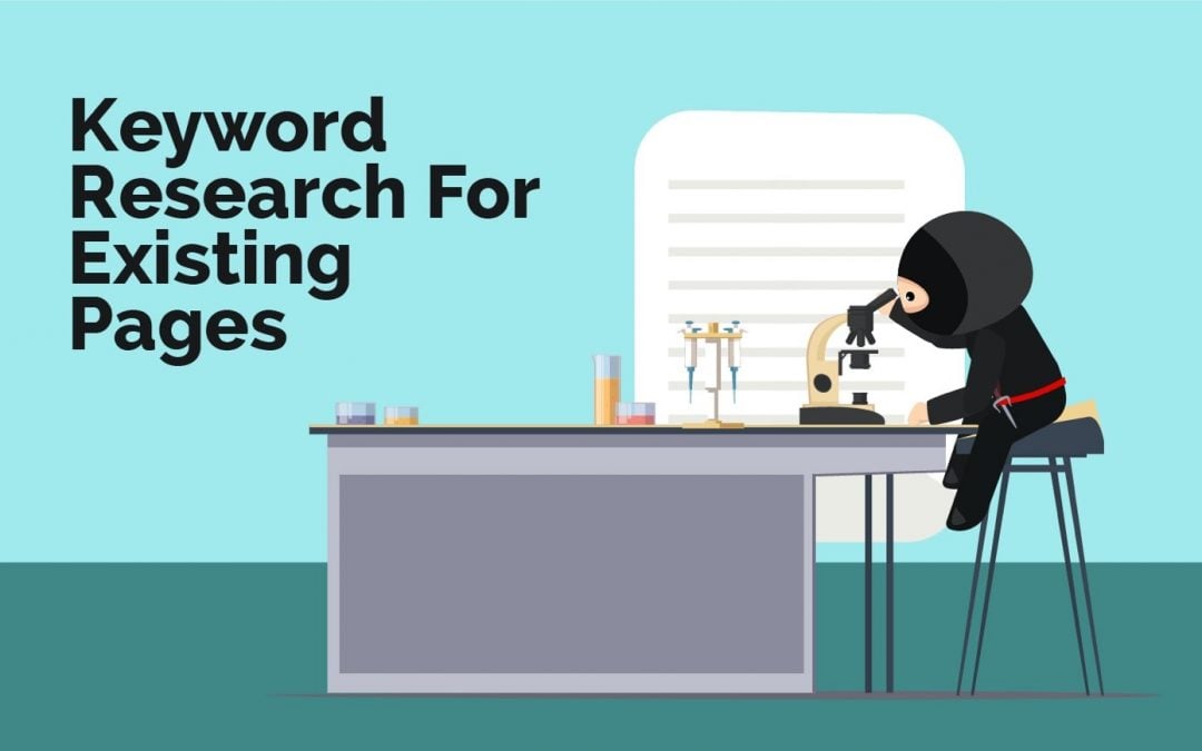 Keyword research For Existing Pages