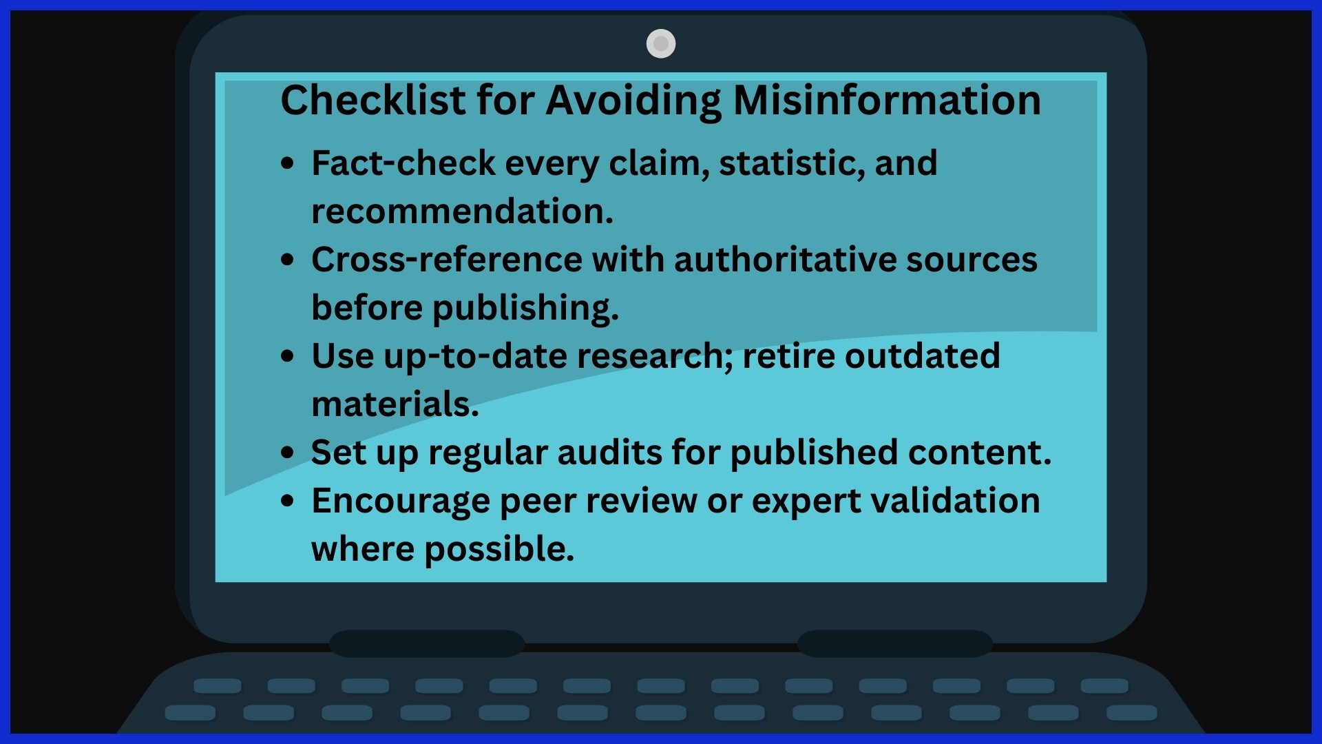 Avoiding Misinformation