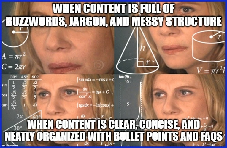 Content Clarity