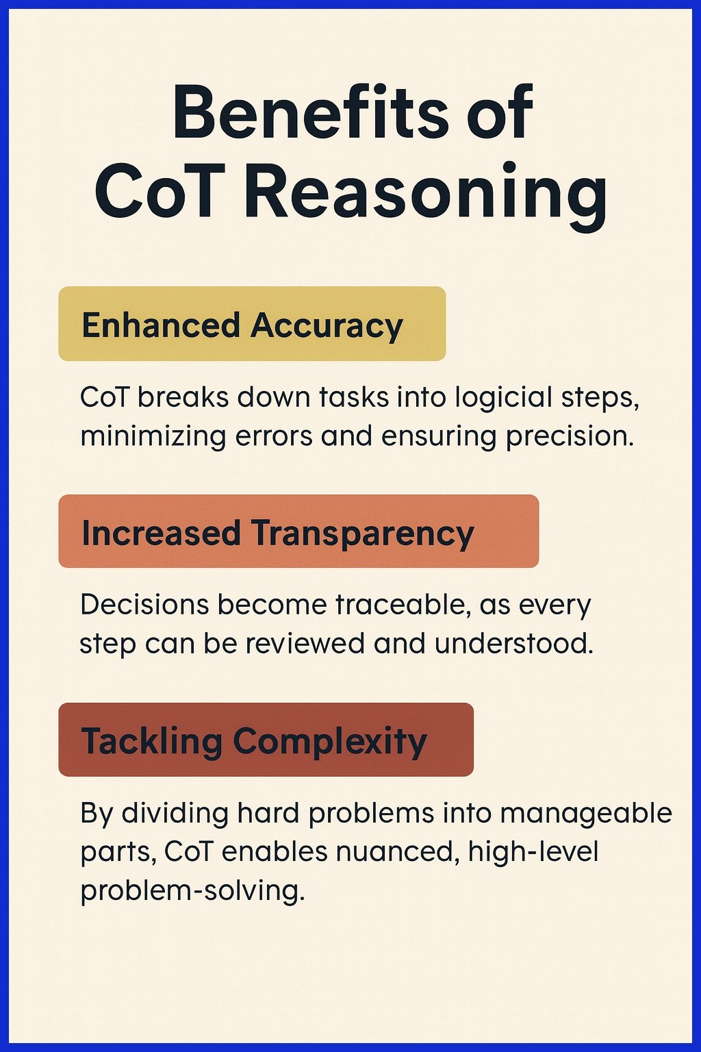 Why CoT is Effective