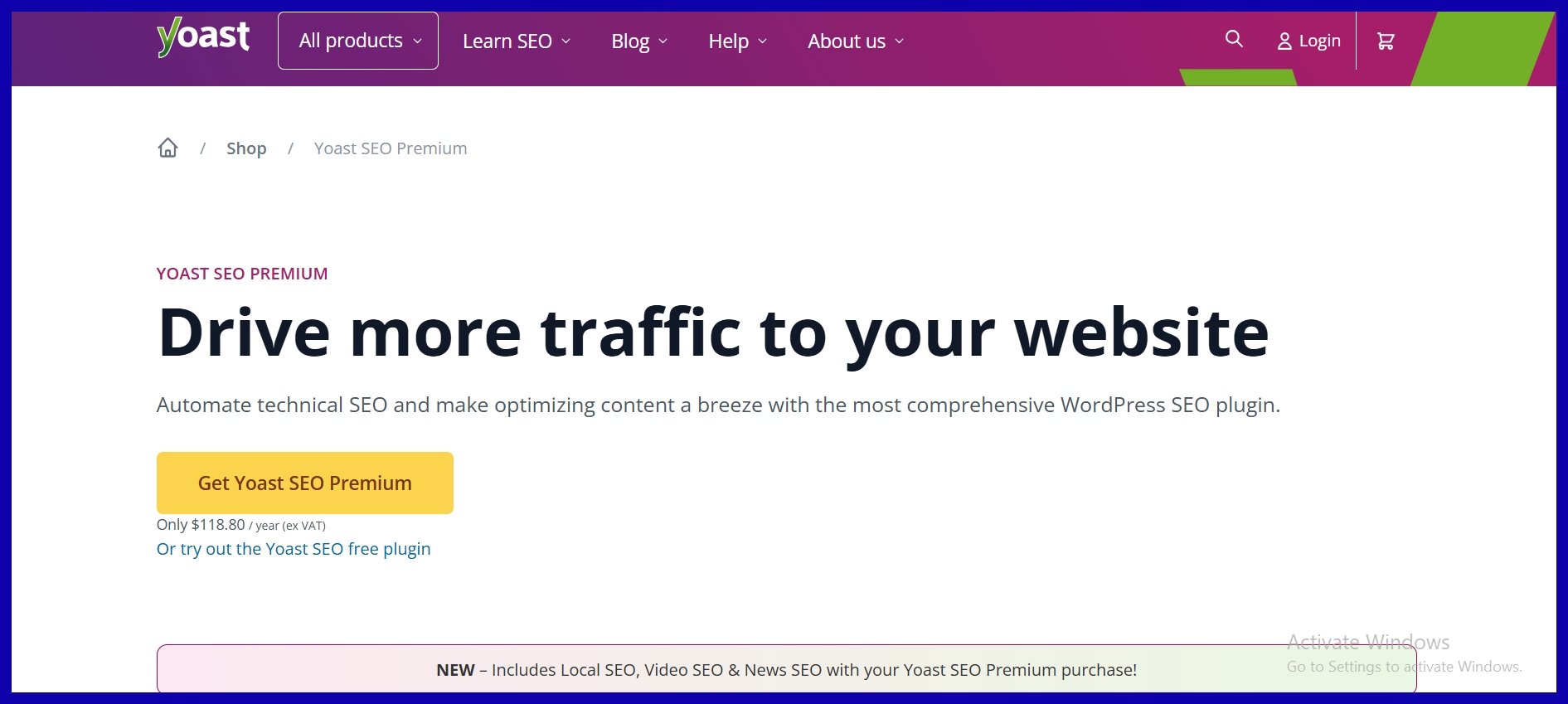 Yoast Local SEO (Premium)