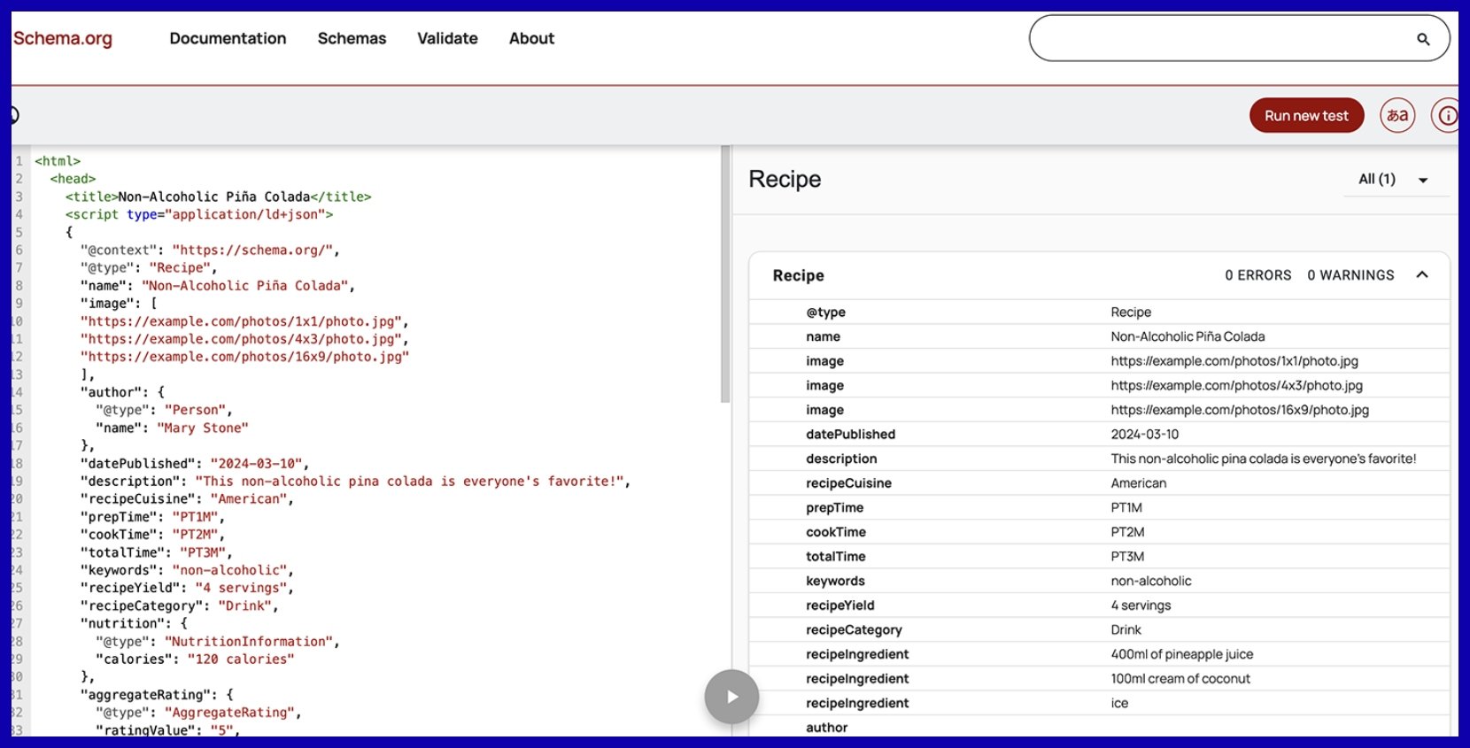 Structured Data