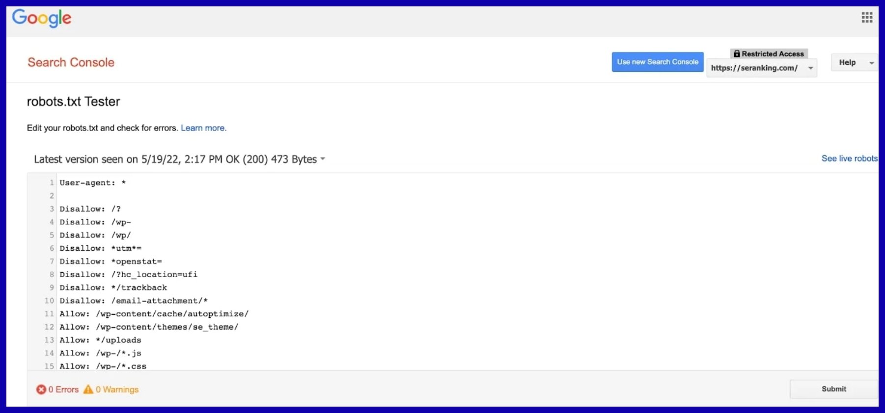 Robots.txt