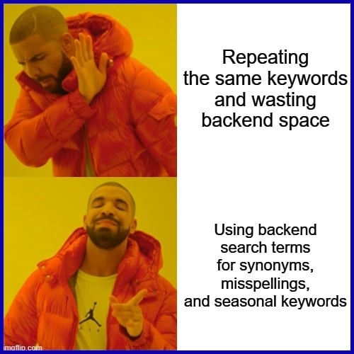 Leverage all listing fields (including backend terms)