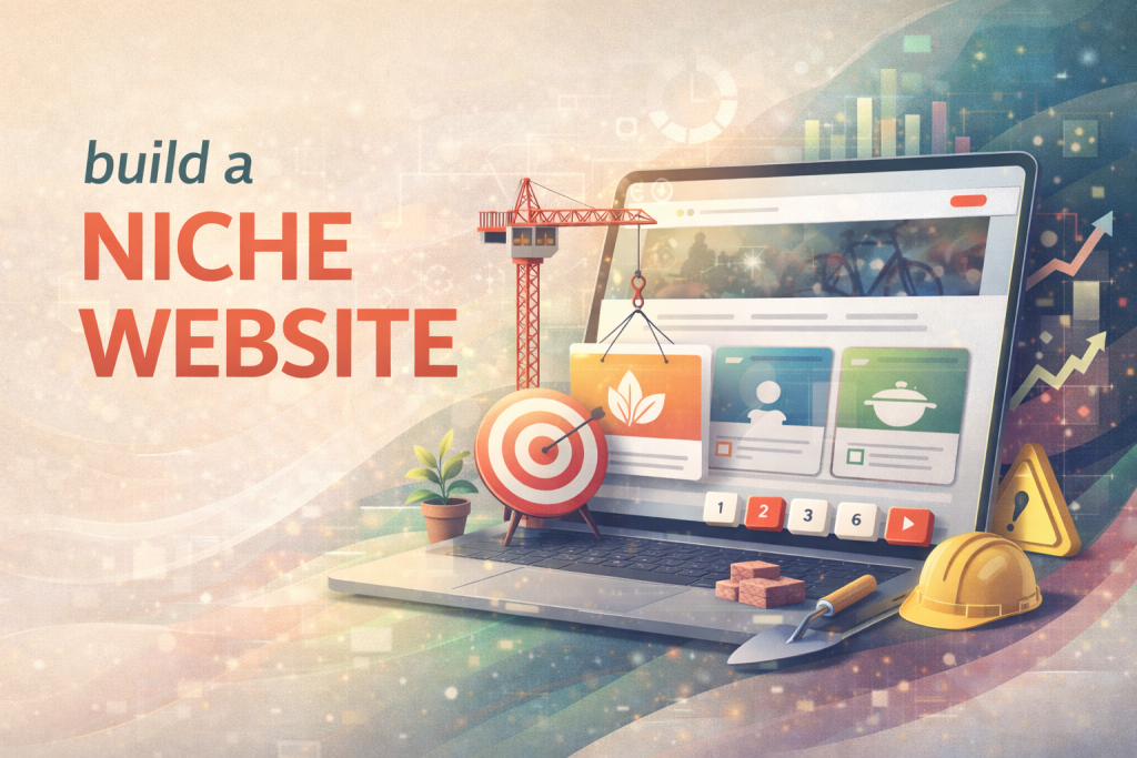 build a niche website main pic