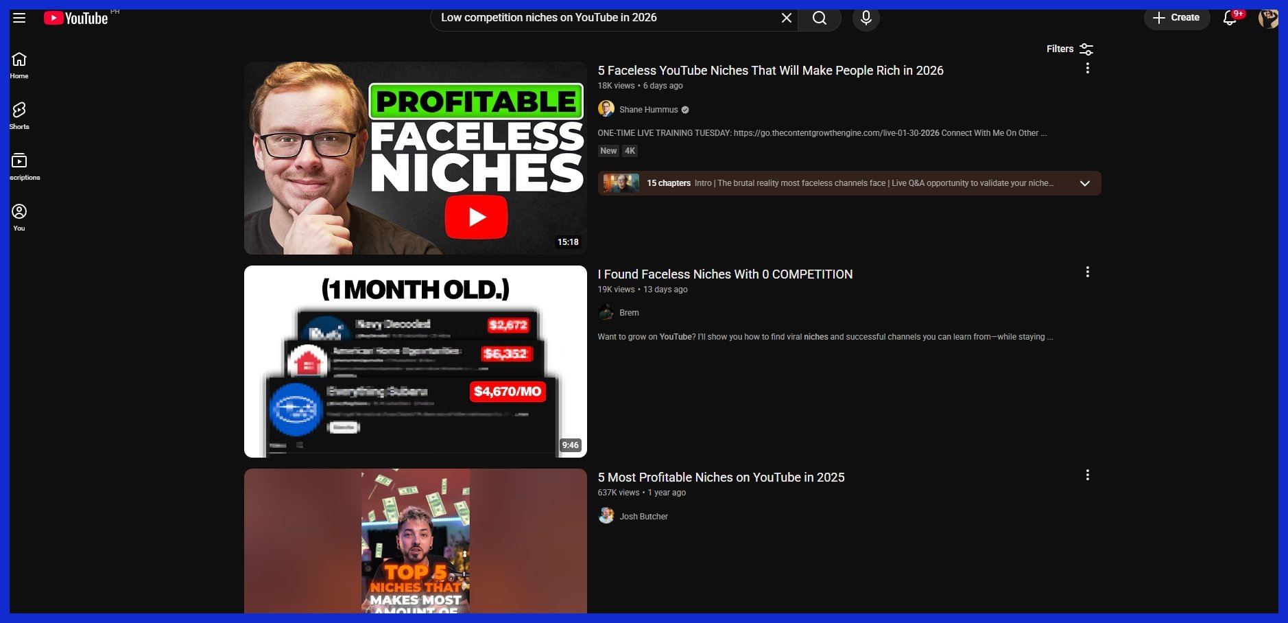 Uncovering Low Competition Niches