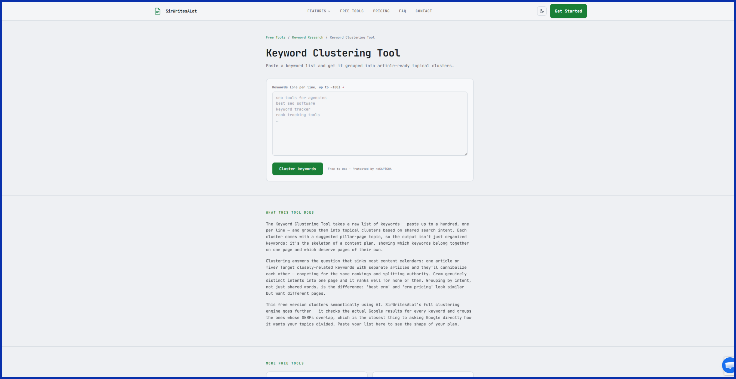 SERP (search results page)