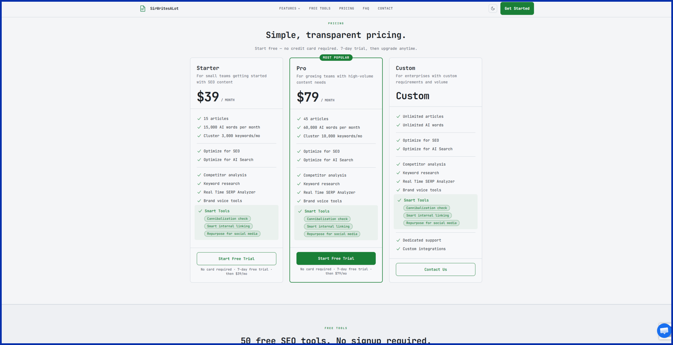 AI writing platform