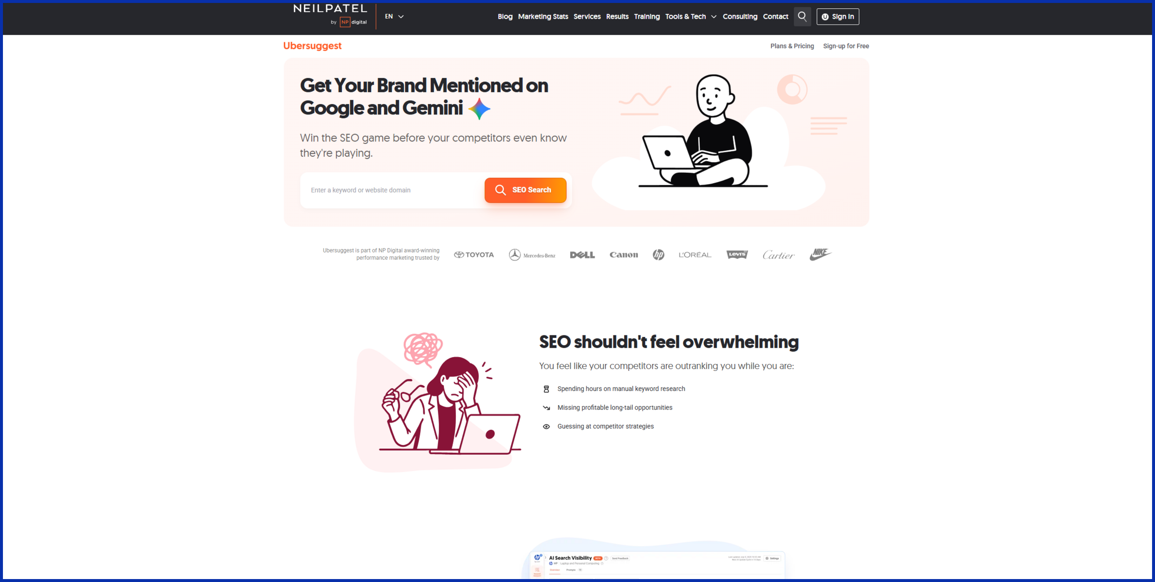 Ubersuggest